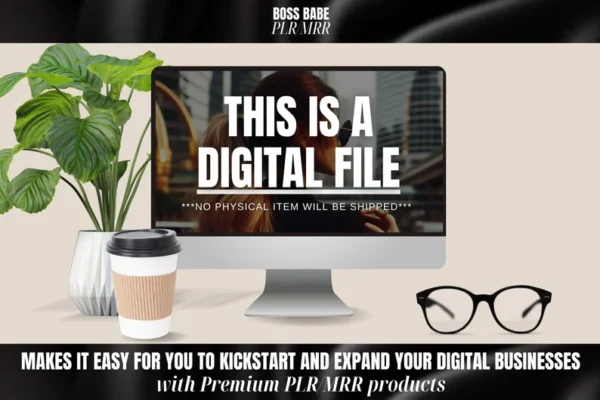 PLR MRR Canva Mockup Template Bundle Master Resell Rights Digital Products Best Seller PLR Digital Products Digital Top Sellers Done For You - Image 4
