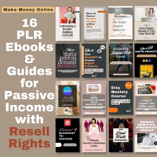 Make Money Online Done For You Course PLR MRR Bundle Ready to Sell MRR Courses Digital Marketing Course to Sell on Master Resell Rights - Image 9